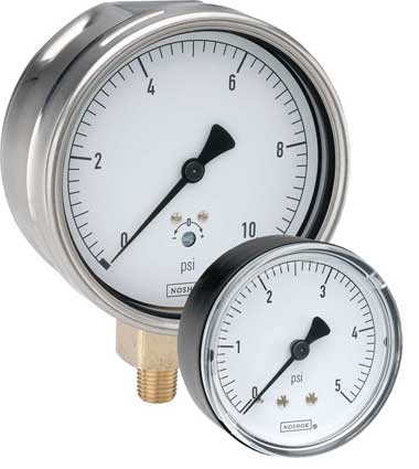200 Series Low Pressure Diaphragm Pressure Gauges