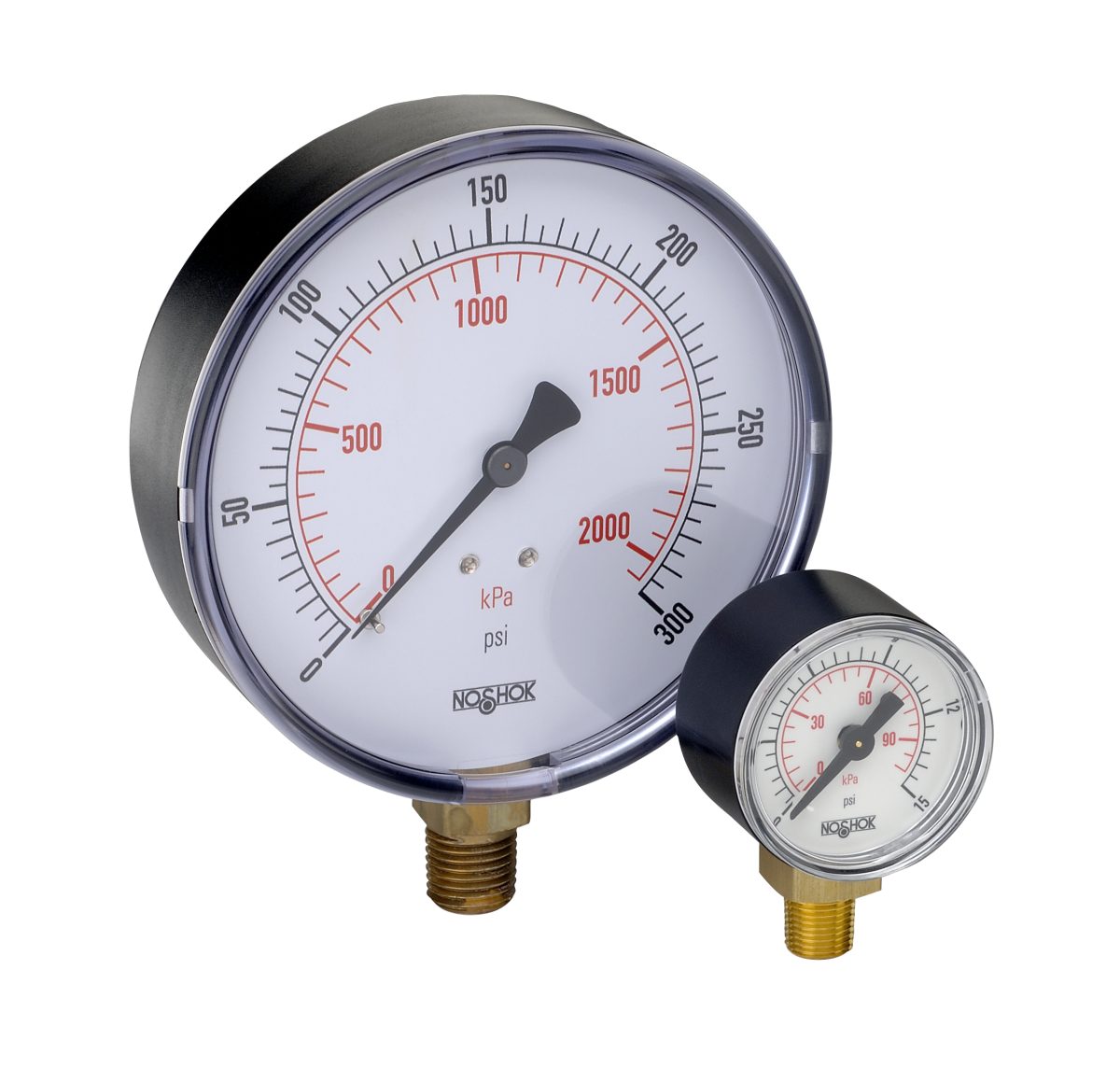 100 Series ABS & Steel Case, Dry Pressure Gauges