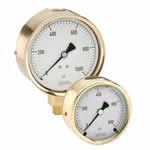 NoSHOK 300 Series Brass Case Liquid Filled Pressure Gauges