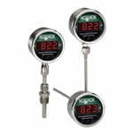 822/823 Series Digital Temperature Indicators, Battery Powered