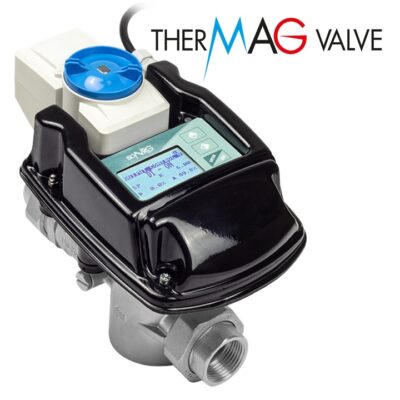 Smart valve with electromagnetic thermal energy meter CS611 ISONRG